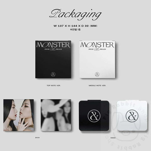 Red Velvet : IRENE & SEULGI Mini Album Vol.1 - Monster - Pig Rabbit Shop Kpop store Spain