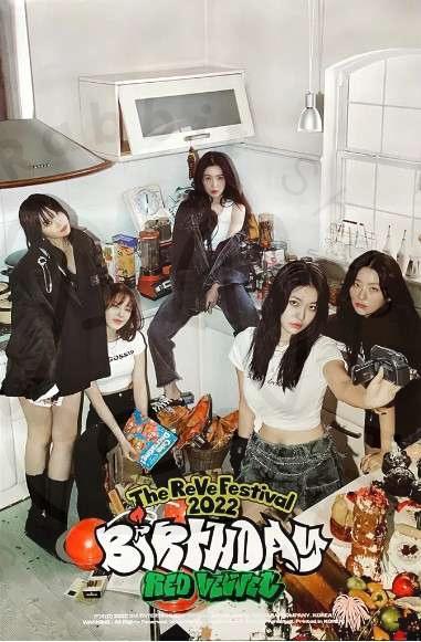 Red Velvet Mini Album – The ReVe Festival 2022 [Birthday] (digipack Ver.) | POSTER [ A VER.] - Pig Rabbit Shop Kpop store Spain