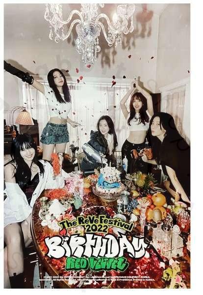 Red Velvet Mini Album – The ReVe Festival 2022 [Birthday] (Photo Book Ver.) | POSTER [ A VER.] - Pig Rabbit Shop Kpop store Spain
