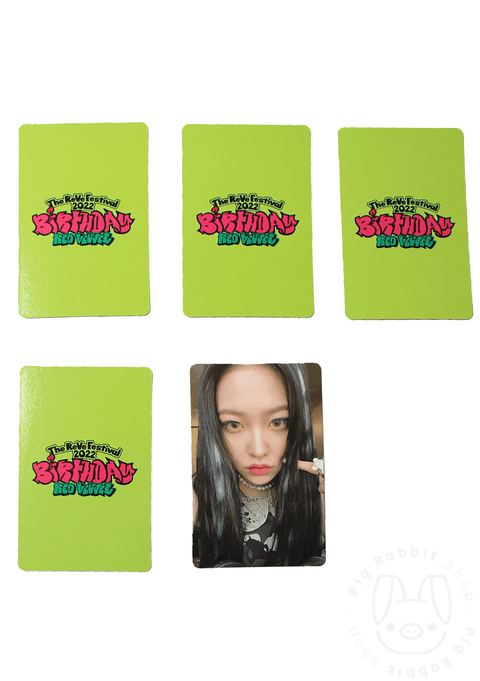 Red Velvet Mini Album - The ReVe Festival 2022 [Birthday] Preorder photocard - Pig Rabbit Shop Kpop store Spain