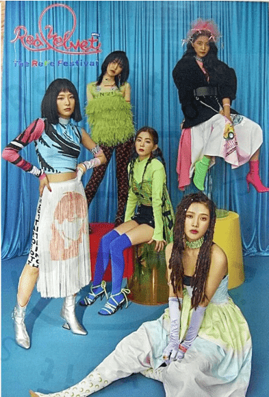 Red Velvet Mini Album - ‘The ReVe Festival’ Day 1 [ Guide Book ] poster - Pig Rabbit Shop Kpop store Spain