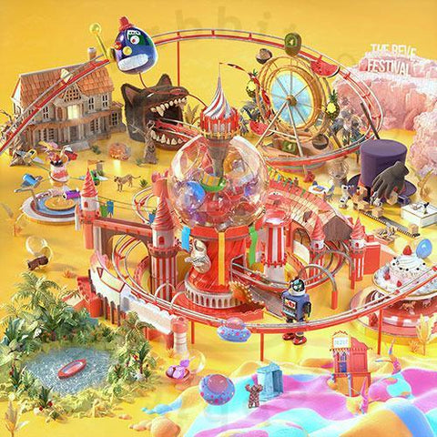 Red Velvet Mini Album Vol.6 - The ReVe Festival Day 1 ( Joy Ver.) - Pig Rabbit Shop Kpop store Spain