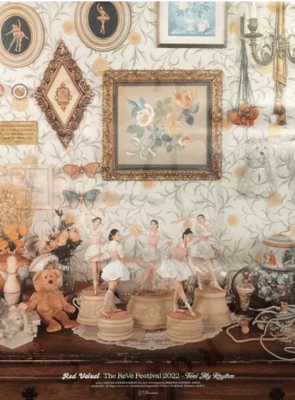 Red velvet - Reve festival 2022 : feel my rhythm [ Orgel ( a ) ] poster - Pig Rabbit Shop Kpop store Spain