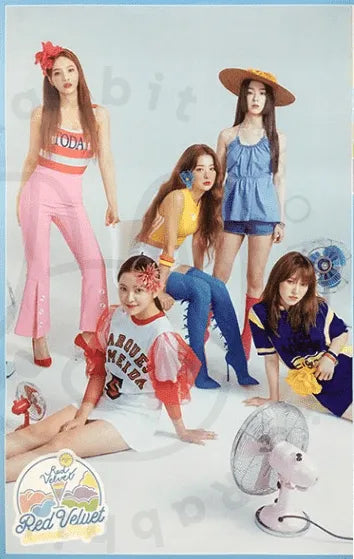 RED VELVET - Summer magic [ b ] poster - Pig Rabbit Shop Kpop store Spain