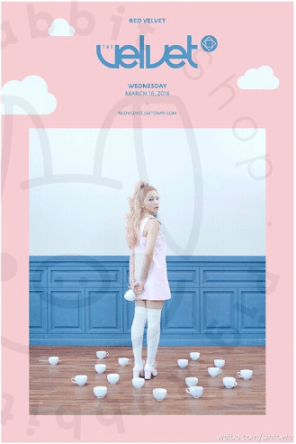 RED VELVET The 2nd Mini Album -The velvet [ Yeri ] poster - Pig Rabbit Shop Kpop store Spain