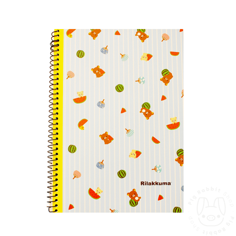 Rilakkuma Libreta A4 de dibujo 90g Interior Blanco - Pig Rabbit Shop Kpop store Spain