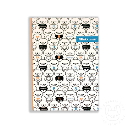 Rilakkuma Libreta tapa blanda A5 interior a rayas - Pig Rabbit Shop Kpop store Spain