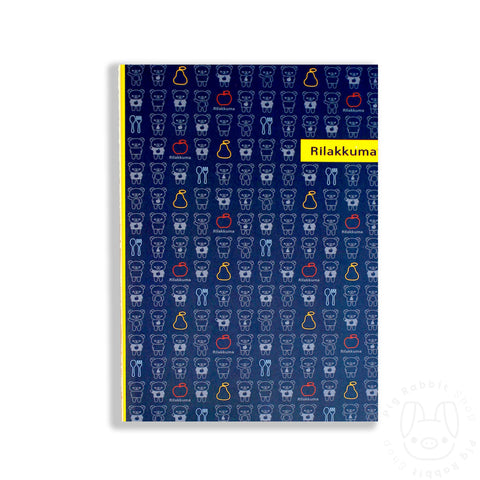 Rilakkuma Libreta tapa blanda A5 interior a rayas - Pig Rabbit Shop Kpop store Spain