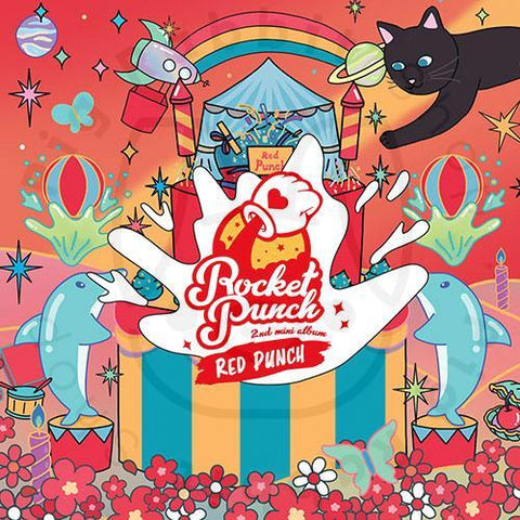 ROCKET PUNCH Mini Album Vol.2 - RED PUNCH - Pig Rabbit Shop Kpop store Spain