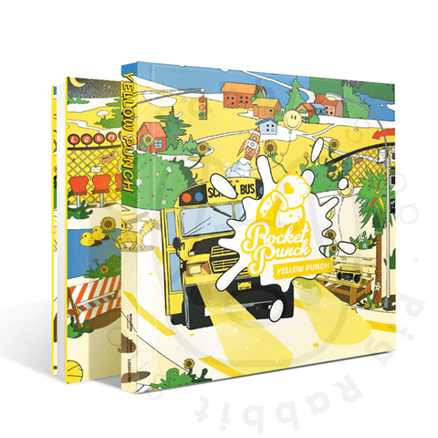 Rocket Punch Mini Album Vol.4 - YELLOW PUNCH - Pig Rabbit Shop Kpop store Spain