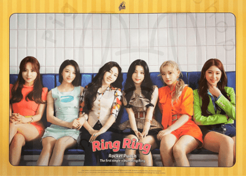 ROCKET PUNCH - Ring ring [ B ] poster - Pig Rabbit Shop Kpop store Spain