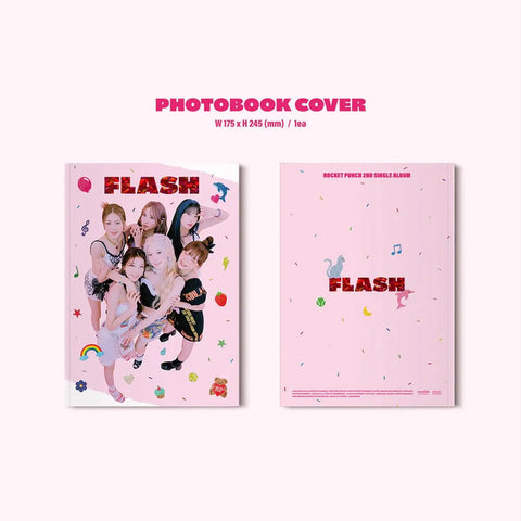Rocket Punch Single Album Vol.2 - FLASH - Pig Rabbit Shop Kpop store Spain