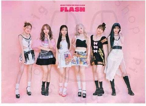 Rocket Punch Single Album Vol.2 – FLASH POSTER VER. A - Pig Rabbit Shop Kpop store Spain