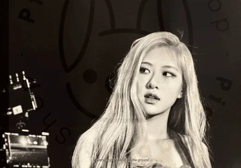 Rosé - r - double sided [ b ] poster - Pig Rabbit Shop Kpop store Spain