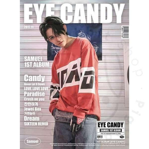 Samuel album vol.1 - Eye candy - Pig Rabbit Shop Kpop store Spain