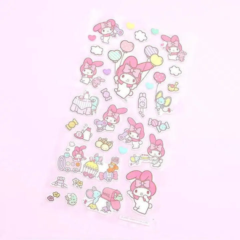 Sanrio Characters Cutie Stickers - Pig Rabbit Shop Kpop store Spain