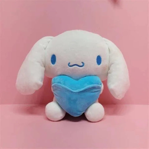SANRIO CINNAMOROLL OFFICIAL HEART PLUSH/ OFFICIAL - Pig Rabbit Shop Kpop store Spain