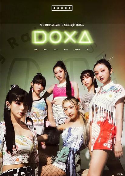 SECRET NUMBER 6TH SINGLE ALBUM [ DOXA ] POSTER - Pig Rabbit Shop Kpop store Spain