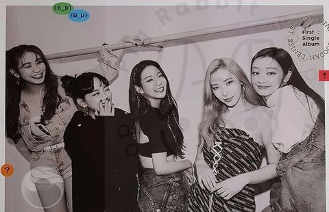 SECRET NUMBER - ¿Who dis? poster - Pig Rabbit Shop Kpop store Spain