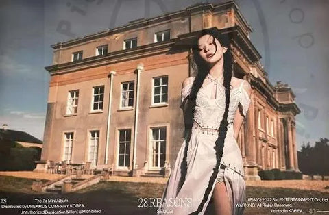 SEULGI 1ST MINI ALBUM [ 28 REASONS ] (PHOTOBOOK - B VER.) POSTER - Pig Rabbit Shop Kpop store Spain