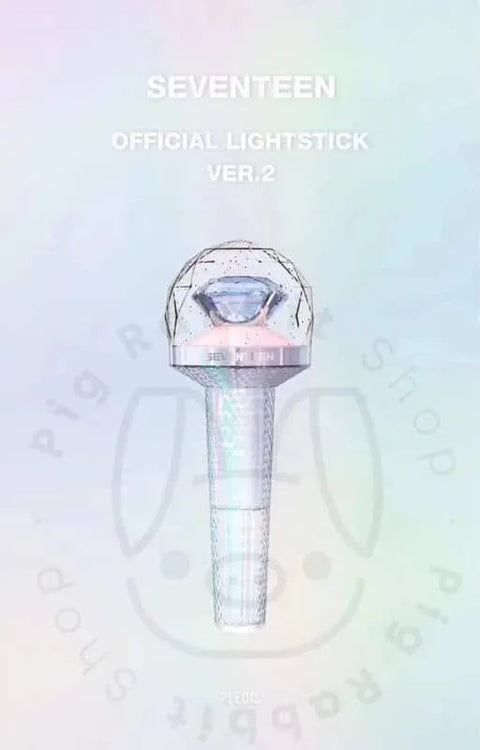 SEVENTEEN - OFICIAL LIGHT STICK V2 - Pig Rabbit Shop Kpop store Spain
