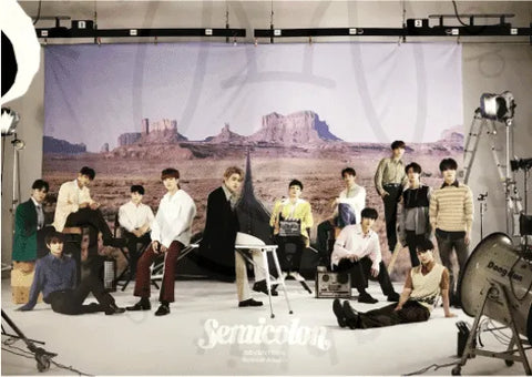 Seventeen - Semicolon ; poster - Pig Rabbit Shop Kpop store Spain