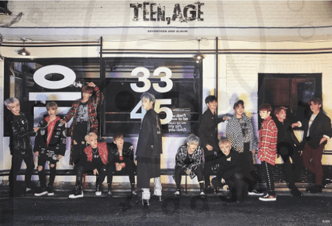 Seventeen - Teen, age [ rs ] poster - Pig Rabbit Shop Kpop store Spain