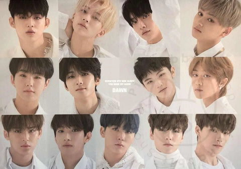 Seventeen - You made my dawn [ dawn ] poster - Pig Rabbit Shop Kpop store Spain