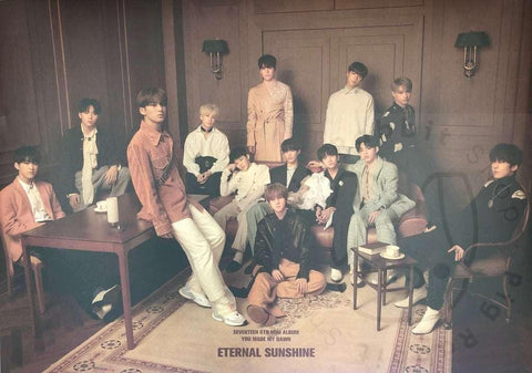 Seventeen - You made my dawn [ eternal sunshine ] poster - Pig Rabbit Shop Kpop store Spain