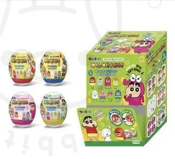 Shin Chan Crayon Face Change Random Mini Car - Pig Rabbit Shop Kpop store Spain