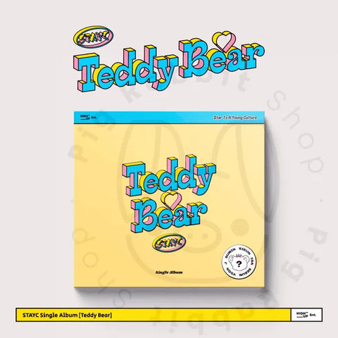 STAYC 4th Single Album - Teddy Bear (Digipack Ver.) - Pig Rabbit Shop Kpop store Spain