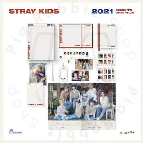 STRAY KIDS - 2021 SEASON'S GREETINGS - Pig Rabbit Shop Kpop store Spain