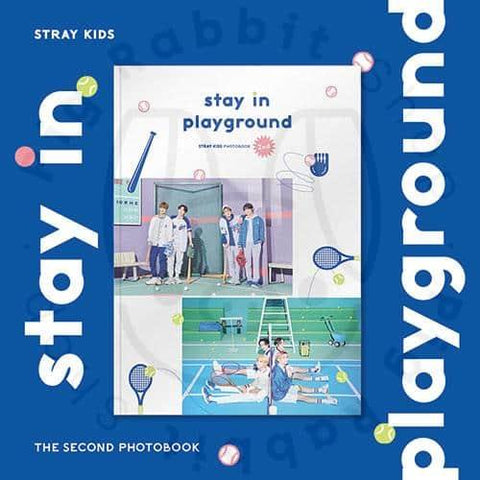 STRAY KIDS 2nd PHOTOBOOK - stay in playground - Pig Rabbit Shop Kpop store Spain