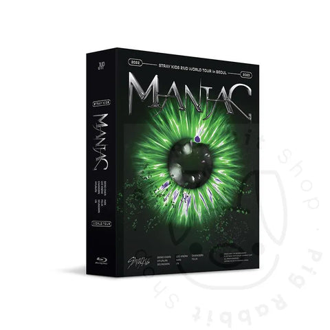 Stray Kids 2nd World Tour - MANIAC in SEOUL Blu-ray - Pig Rabbit Shop Kpop store Spain