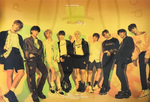 Stray kids - Clé 2 yellow wood [ 2 ] poster - Pig Rabbit Shop Kpop store Spain