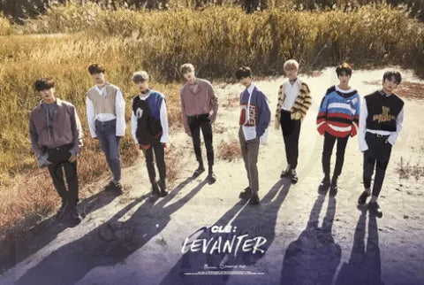 Stray kids - Clé : levanter [ b ] poster - Pig Rabbit Shop Kpop store Spain