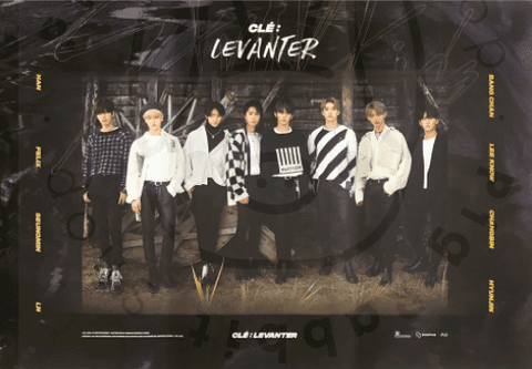 Stray kids - Clé : levanter [ c ] poster - Pig Rabbit Shop Kpop store Spain