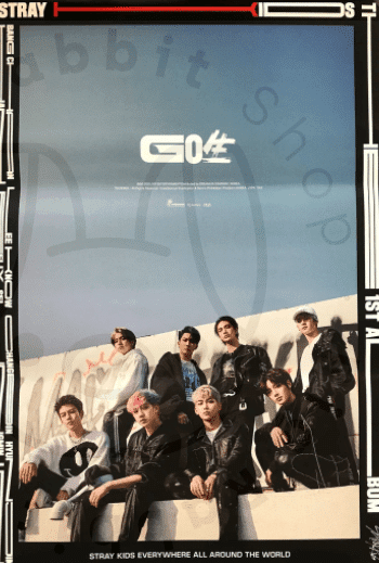 Stray kids - GO生 Go live [ c ] poster - Pig Rabbit Shop Kpop store Spain