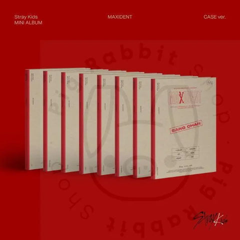Stray Kids Mini Album – MAXIDENT (CASE Ver.) - Pig Rabbit Shop Kpop store Spain