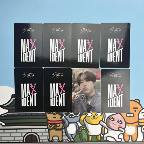Stray Kids Mini Album – MAXIDENT Preorder photocard - Pig Rabbit Shop Kpop store Spain