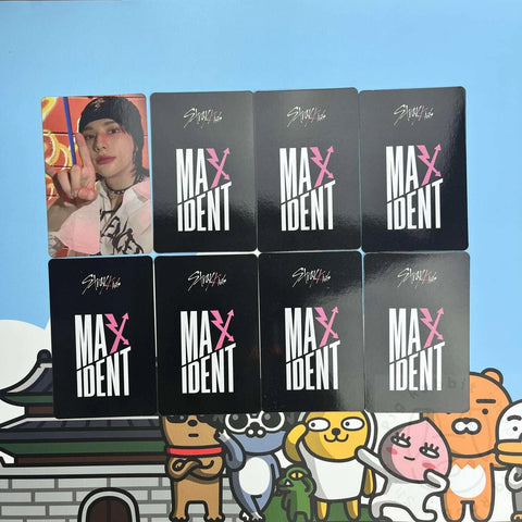 Stray Kids Mini Album – MAXIDENT Preorder photocard - Pig Rabbit Shop Kpop store Spain