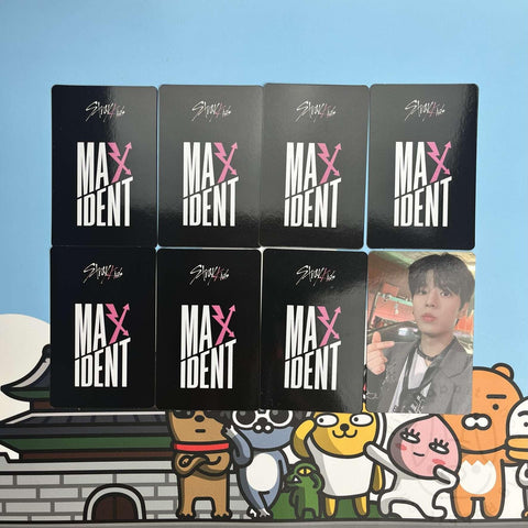 Stray Kids Mini Album – MAXIDENT Preorder photocard - Pig Rabbit Shop Kpop store Spain