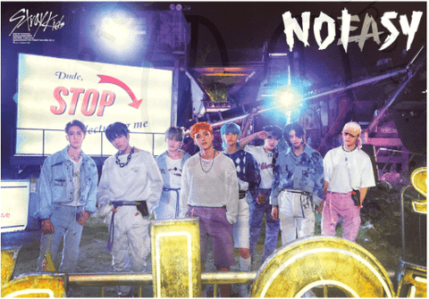 Stray kids - Noeasy [ a ] poster - Pig Rabbit Shop Kpop store Spain