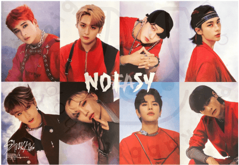 Stray kids - Noeasy [ c ] poster - Pig Rabbit Shop Kpop store Spain