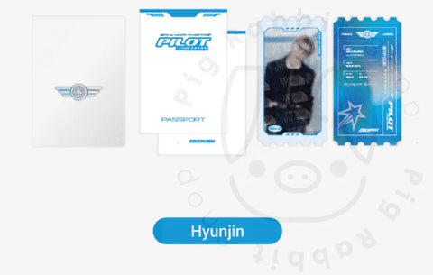 Stray Kids PASSPORT SET - 'PILOT : FOR ★★★★★' - Pig Rabbit Shop Kpop store Spain