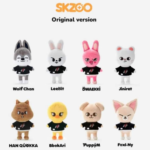 STRAY KIDS - SKZOO Official Plush Doll ( ORIGINAL Ver.) - Pig Rabbit Shop Kpop store Spain