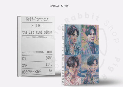 SUHO Mini Album Vol.1 - Self-Portrait - Pig Rabbit Shop Kpop store Spain
