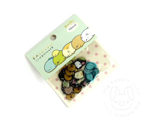 Sumikko mini pegatinas Pack Sticker Beats 80/unidades - Pig Rabbit Shop Kpop store Spain