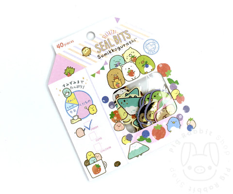 Sumikkogurashi Fridge Pack Sticker Beats 40/unidades - Pig Rabbit Shop Kpop store Spain