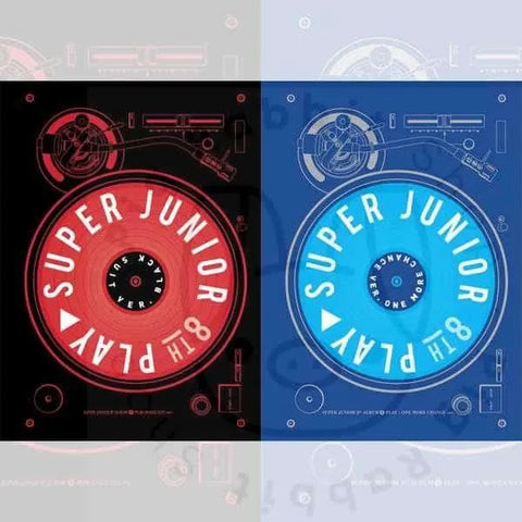 Super Junior - 8th Album PLAY [ One more chance ] - Pig Rabbit Shop Kpop store Spain